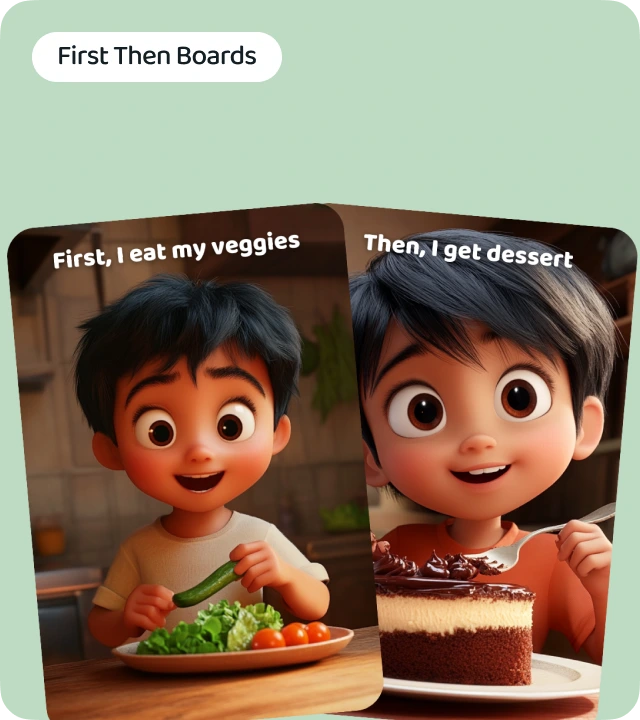 Step 1: First Then Boards