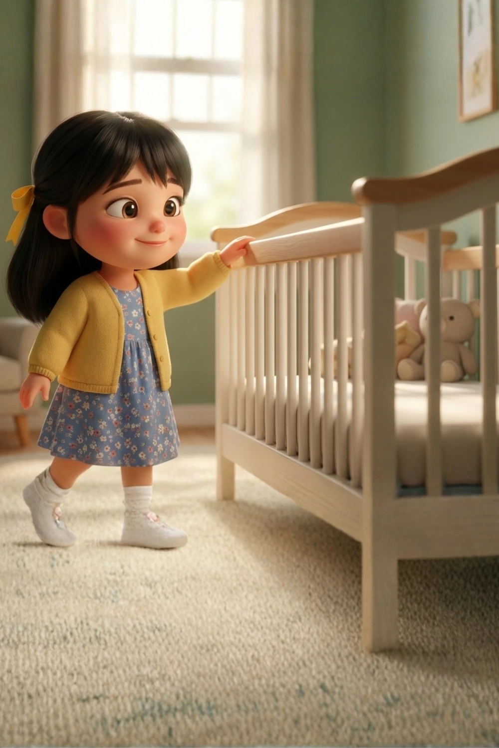 Child opening up through a personalized story