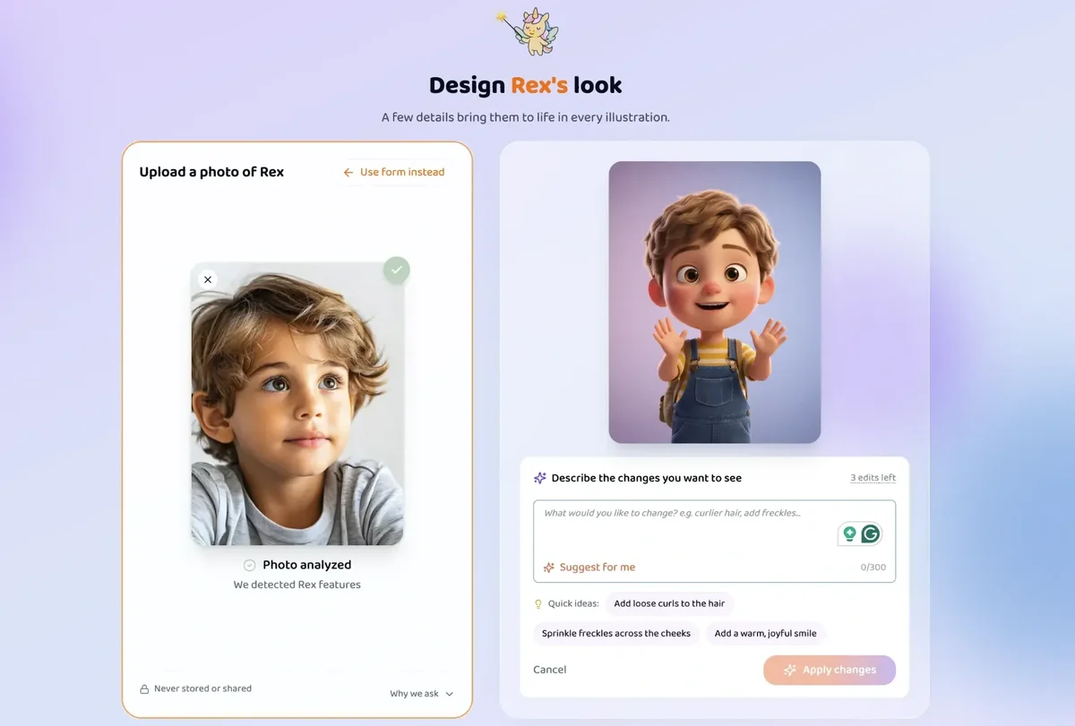 Step 1: Create their character