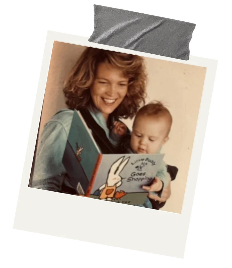 Rex's wife and sister reading together