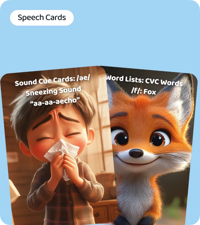 Step 5: Speech Cards